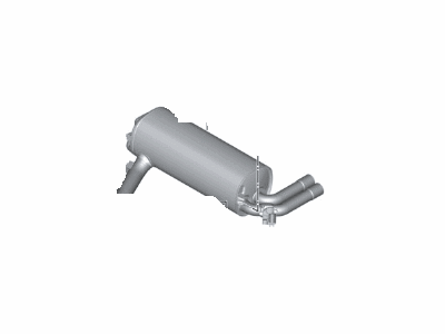 BMW 18-30-8-643-271 Rear Muffler