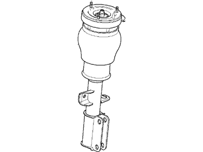 BMW 37-11-6-757-502 Front Right Shock Absorber Strut