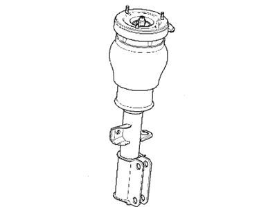 BMW 37-11-6-757-501 Front Left Air Suspension Shock Absorber