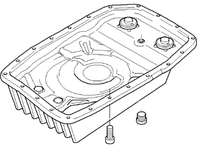 BMW 24-11-7-588-752 Oil Pan