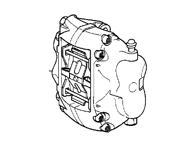 BMW 34-11-1-151-481 Left Brake Caliper