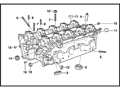 BMW 11-12-1-731-910 Cylinder Head