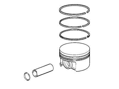 BMW 11-25-1-404-961 Piston Kit