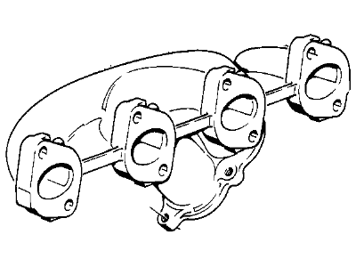 BMW 11-75-1-706-360 Exhaust Manifold