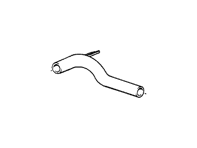 BMW 11-53-1-741-412 Engine Thermostat Water Hose