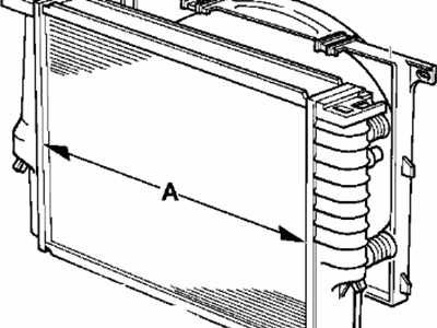 BMW 17-11-2-242-138 Radiator