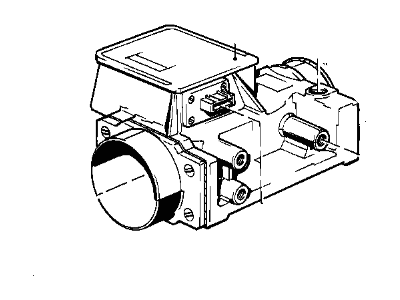 BMW 13-62-1-466-357 Air-Flow Sensor
