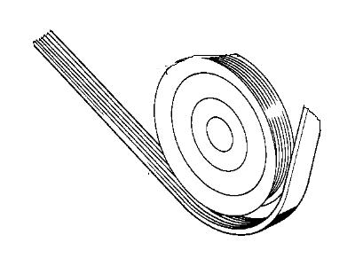 BMW 11-28-1-736-972 Ribbed V-Belt