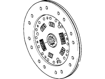 BMW 21-21-1-223-125 Exchange-Clutch Disk Asbestos-Free