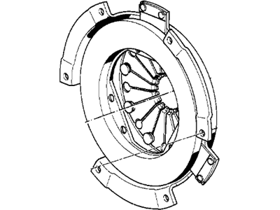 BMW 21-21-1-223-026 Exchange-Pressure Plate