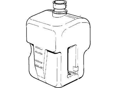BMW 61-66-1-381-544 Washer Bottle Fluid Container