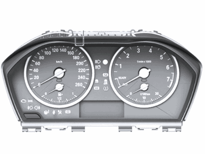 BMW 62-10-8-794-207 Instrument Cluster