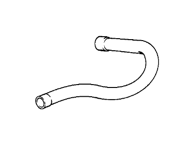 BMW 11-53-1-741-405 Radiator Hose, Upper, Radiator To Water Pump