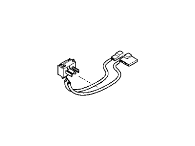 BMW 61-31-8-410-673 Switch For Longit./Vertical Adjustm., Left