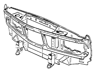 BMW 41-33-1-882-795 Front Apron Upper Part