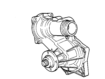 BMW 11-51-0-007-042 Water Pump