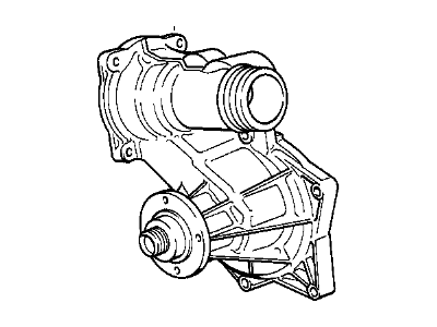 BMW 11-51-0-004-163 Water Pump