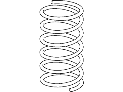 BMW 31-33-1-133-643 Coil Spring