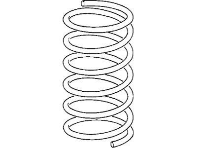 BMW 31-33-1-133-338 Coil Spring