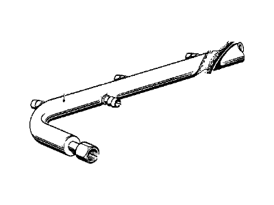 BMW 13-53-1-267-326 Injection Tube