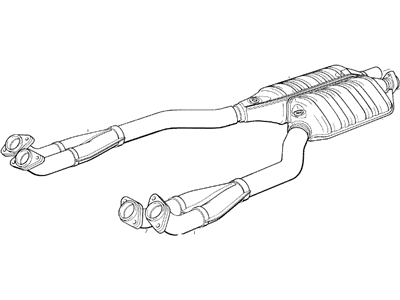 BMW 18-30-1-702-539 Catalytic Converter