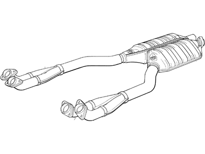 BMW 18-30-1-702-538 Catalytic Converter