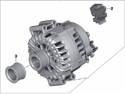 BMW 12-31-7-591-270 Exchange Alternator