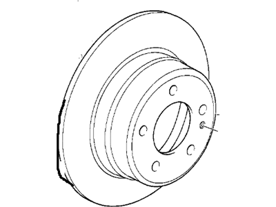 BMW 34-21-6-758-553 Brake Disc