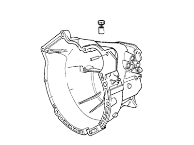 BMW 23-11-7-546-082 Transmission Front Housing