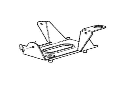 BMW 34-51-1-090-973 Bracket Hydro Unit