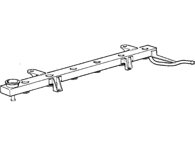 BMW 13-53-1-729-587 Injection Tube