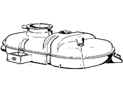 BMW 17-11-1-178-251 Coolant Expansion Tank