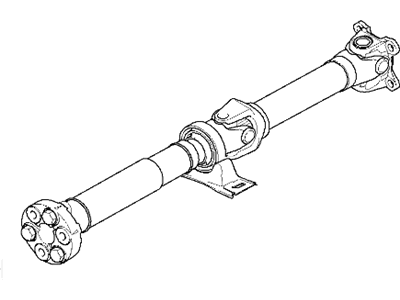 BMW 26-11-7-514-463 Manual Rear Drive Shaft