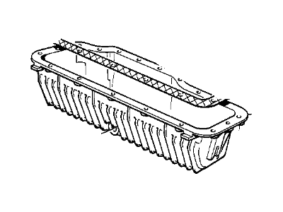 BMW 11-13-1-715-266 Oil Pan