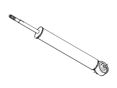 BMW 33-52-1-092-309 Rear Left Suspension Shock Absorber