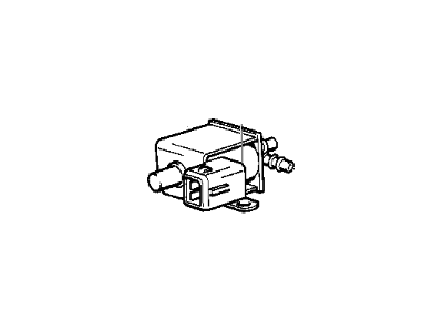 BMW 11-74-1-742-711 Secondary Air Injection Vacuum Control Valve