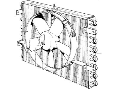 BMW 17-40-1-371-261 Fan Shroud