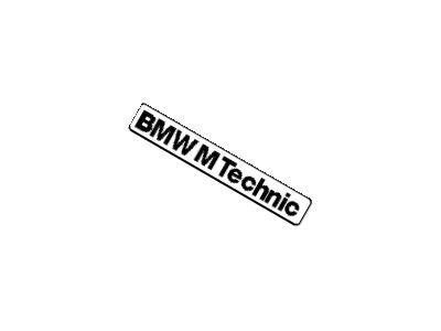 BMW 51-13-2-251-381 Door Moulding Emblem