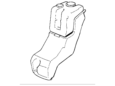 BMW 61-67-8-351-043 Fluid Container