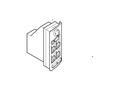 BMW 61-31-6-962-506 Door Window Switch