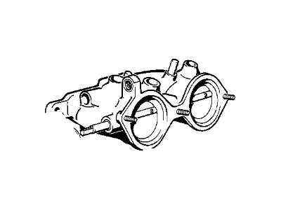 BMW 13-54-1-308-014 Throttle Body