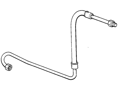 BMW 17-21-1-719-193 Oil Cooling Pipe Inlet