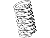 OEM 1988 BMW M6 Coil Springs - 37121121420