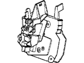 OEM 1992 BMW 525i Rear Left Door Lock - 51-22-8-138-927