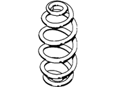 OEM BMW Set Coil Springs - 33-53-9-058-857