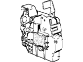 OEM 1991 BMW 318is Front Left Door Lock - 51-21-1-922-843