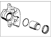 OEM BMW 318i Disc Brake Caliper - 34-11-1-154-377