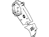 OEM BMW 325e Covering Upper - 11-14-1-272-909