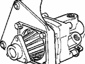 OEM BMW 318is Power Steering Pump - 32-41-1-092-433