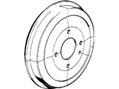 OEM BMW 325e Brake Drum - 34-21-1-158-556